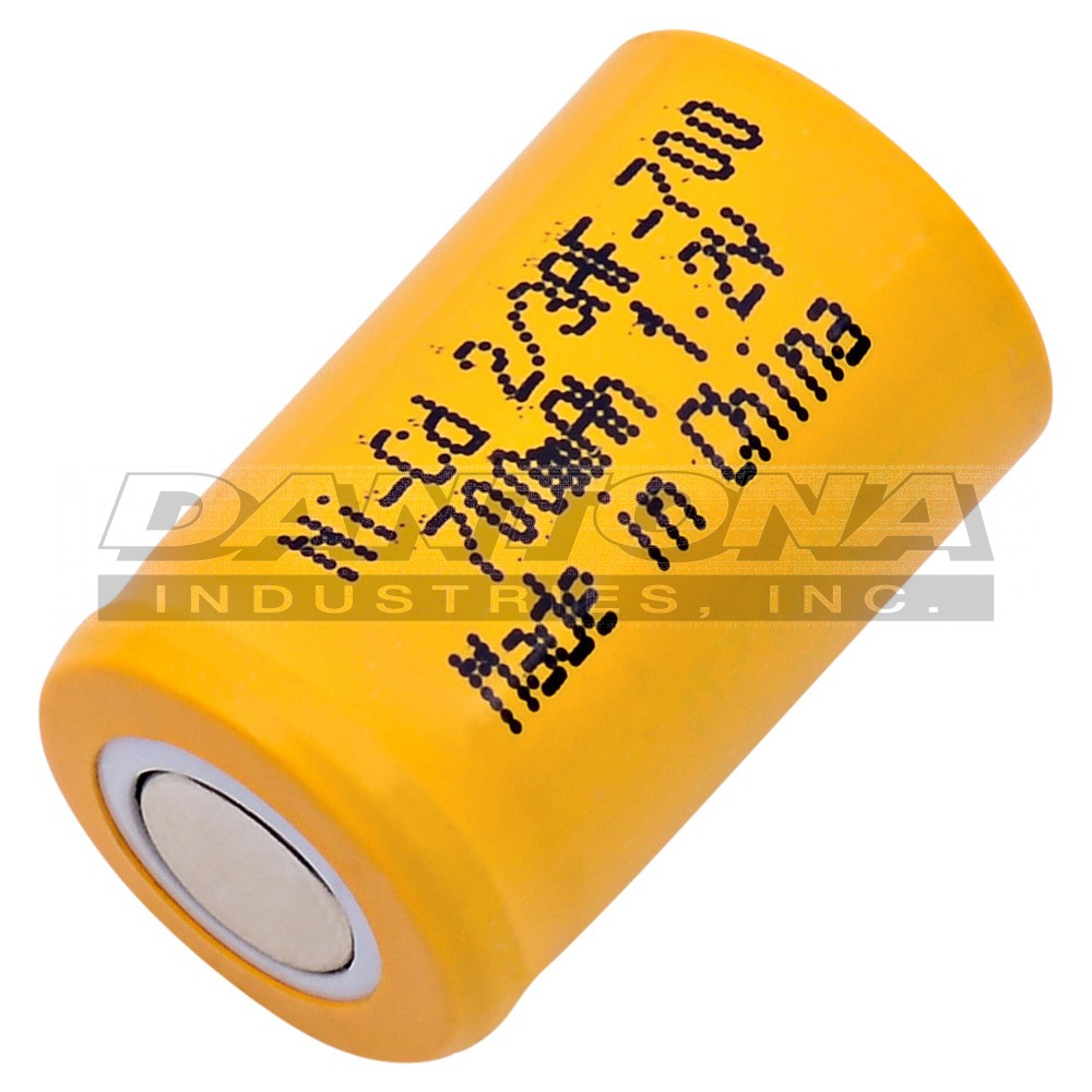 2-3af-700|2-3af-700|2-3af-700-2 1.2V Flat Top|1.2V Flat Top (Bulk)|Battery|Tech Cells
