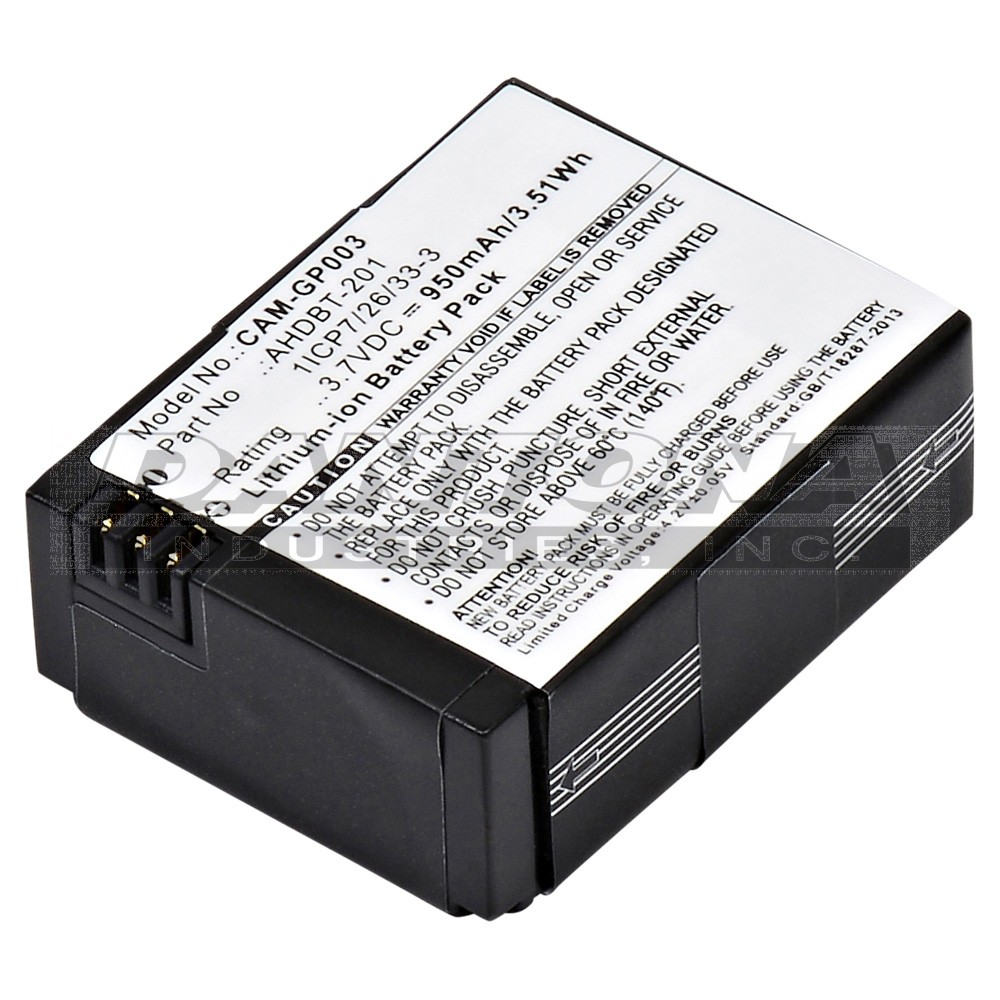 cam-gp003|cam-gp003|cam-gp003-2 Battery