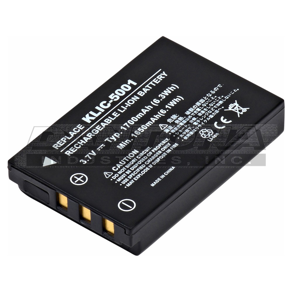 cam-klic5001|cam-klic5001-3 Battery