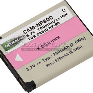 cam-np80c|cam-np80c|cam-np80c-2 Battery