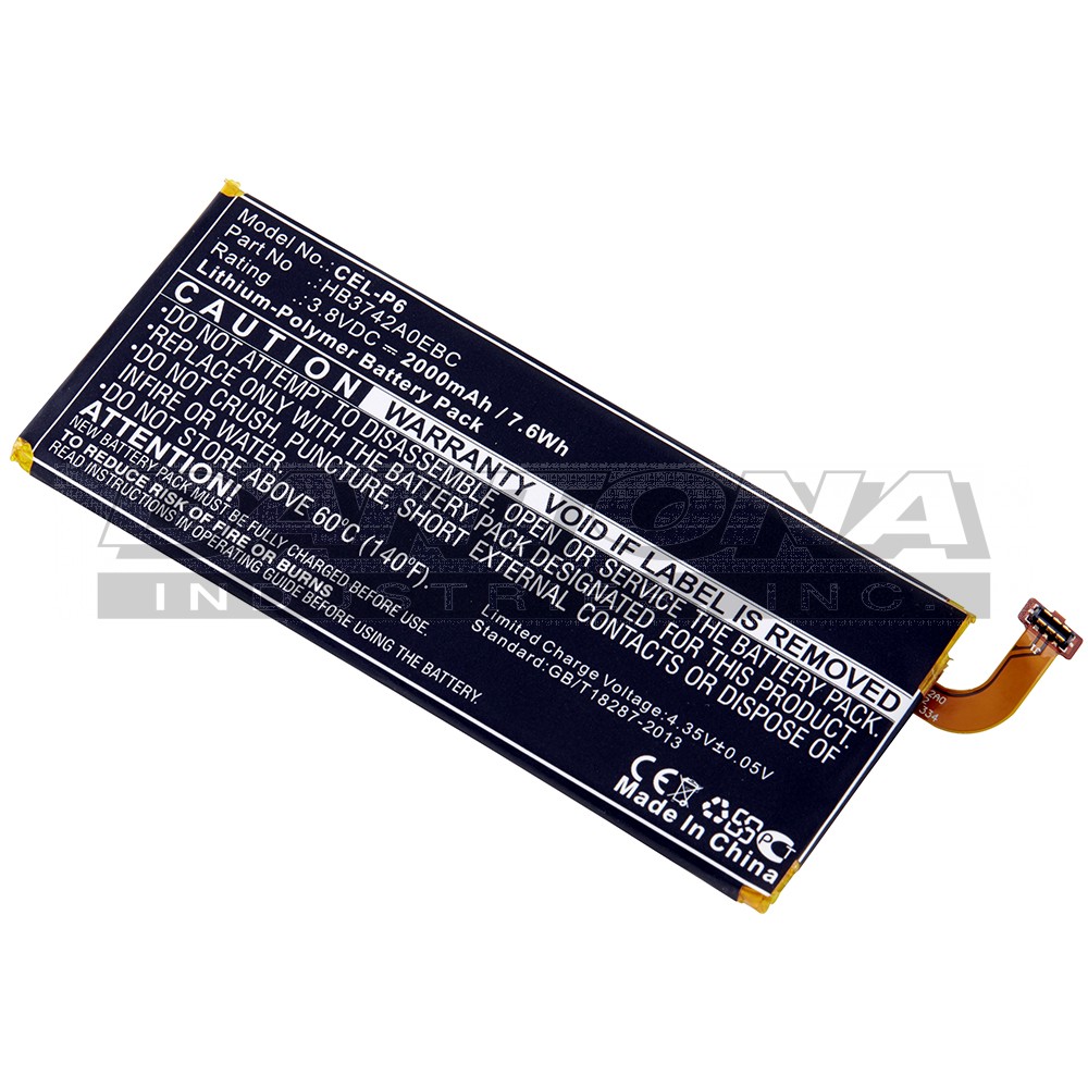 cel-p6|cel-p6|cel-p6-2 Battery