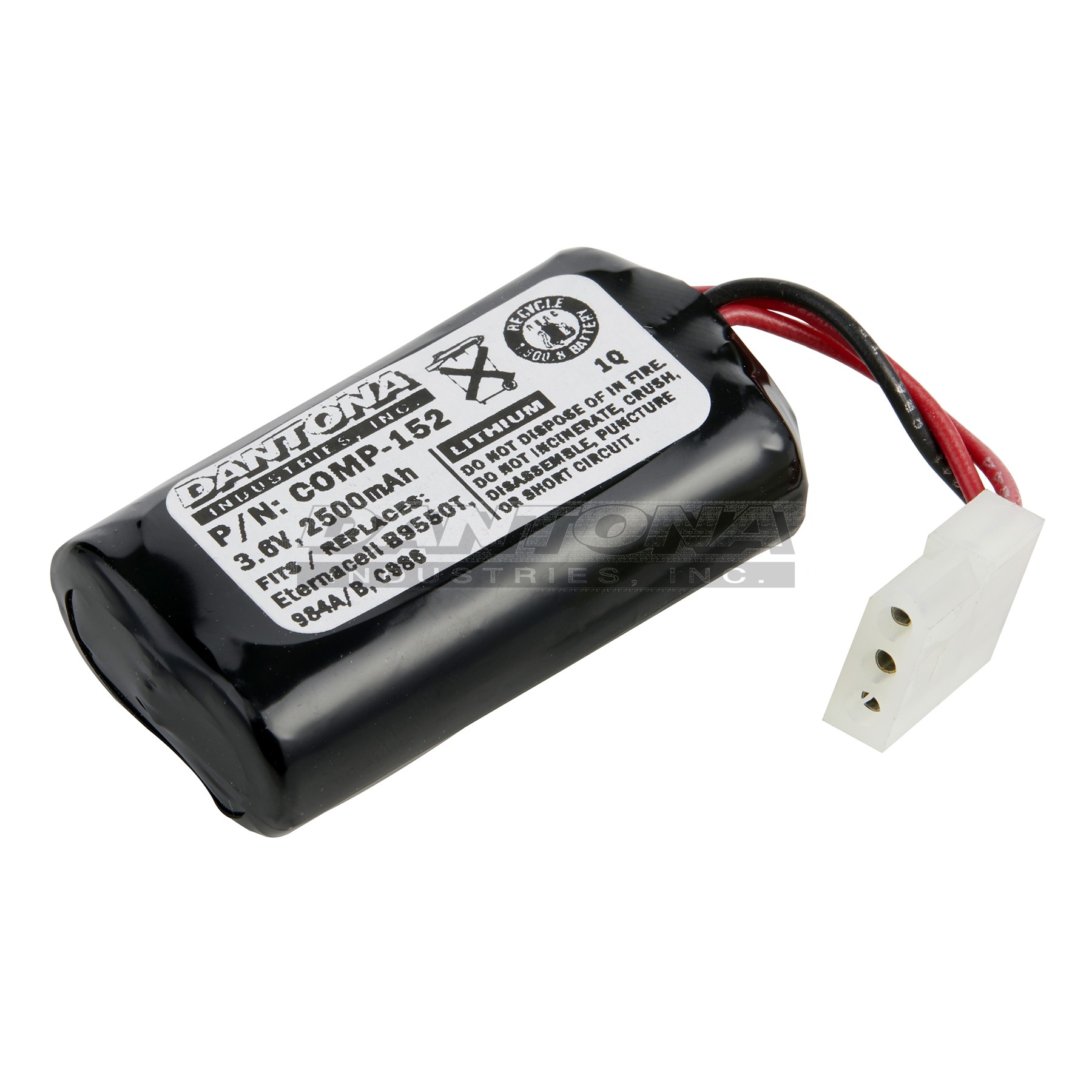 comp-152|comp-152|comp-152-2 Battery|Lithium Non-Rechargeable|Lithium Primary Packs