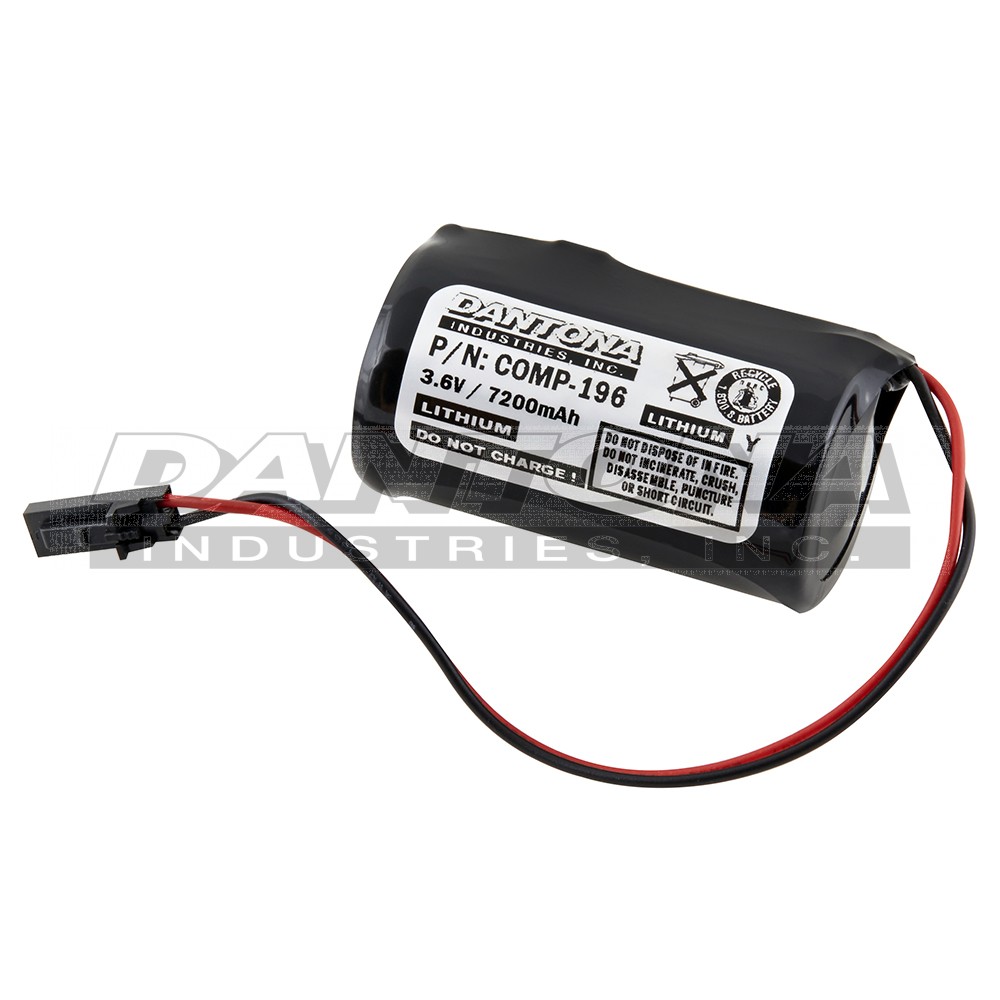 comp-196|comp-196|comp-196-2 Battery|Lithium Non-Rechargeable|Lithium Primary Packs