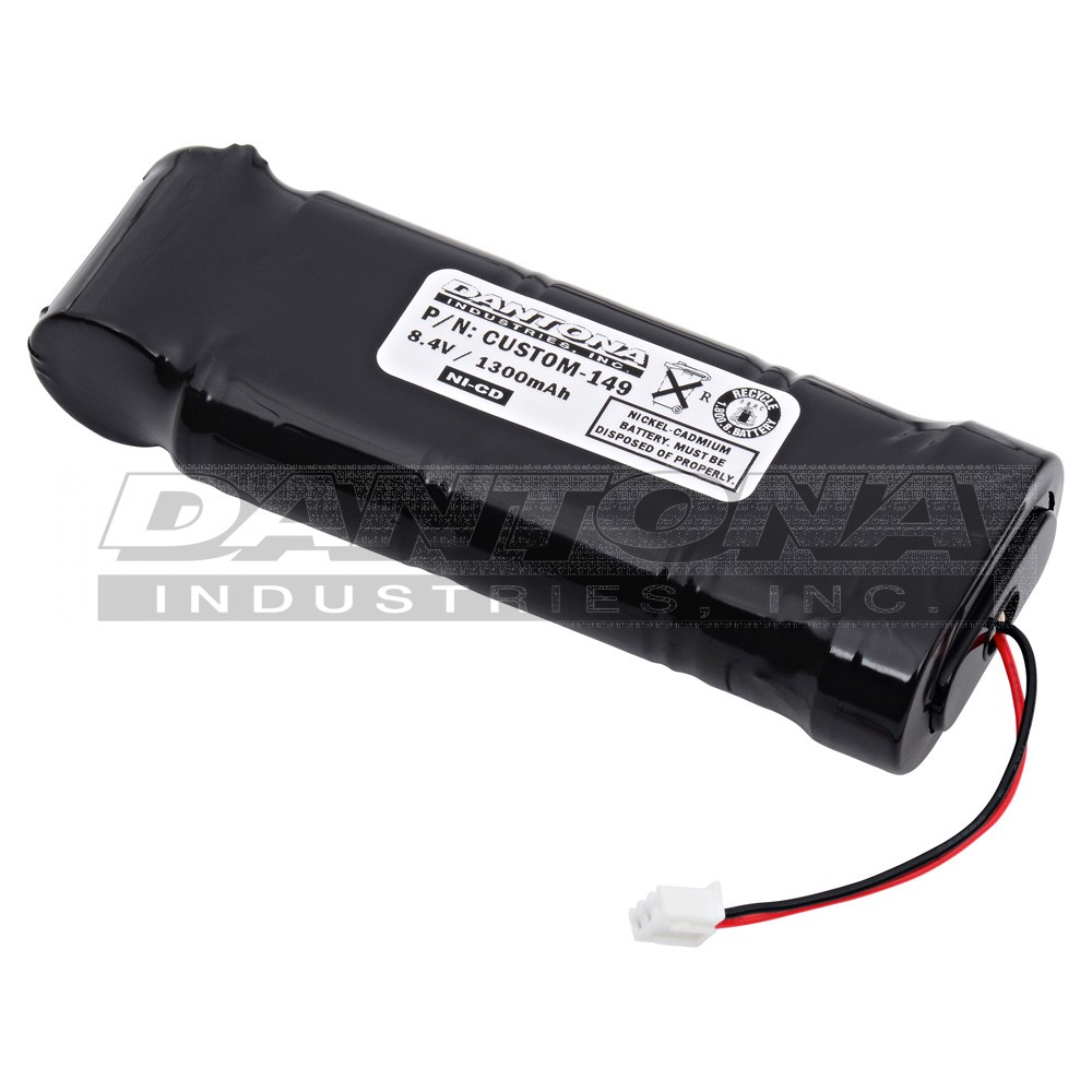 custom-149|custom-149|custom-149-2 Battery|Nickel Cadmium|NiMH/NiCD Packs