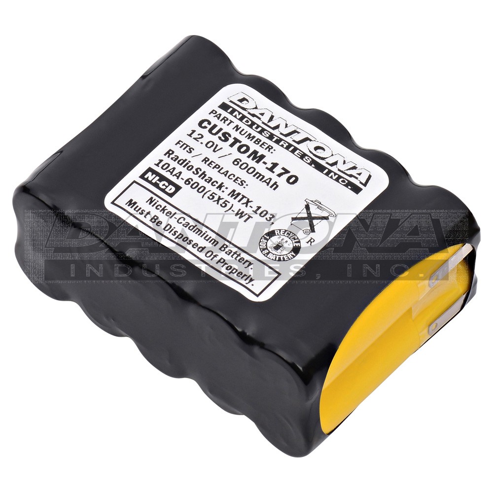 custom-170|custom-170|custom-170-2 Battery|Nickel Cadmium|NiMH/NiCD Packs