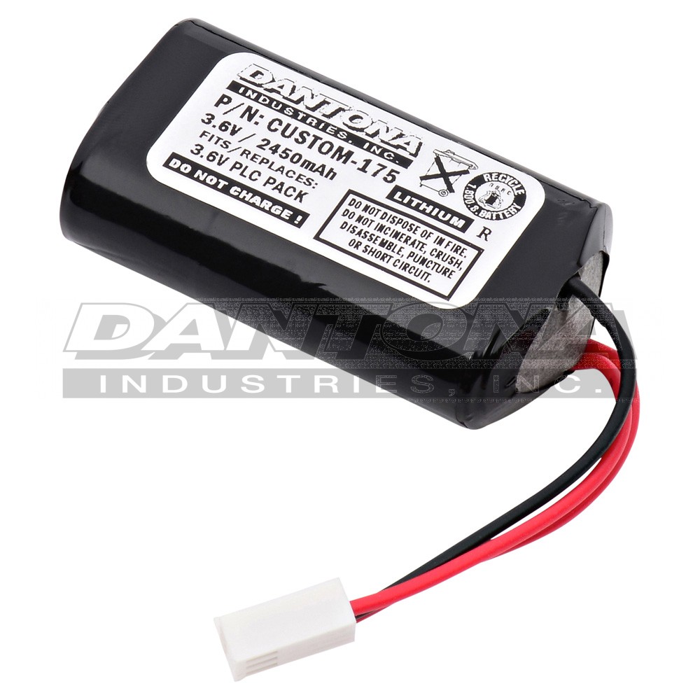 custom-175|custom-175|custom-175-2 Battery|Lithium Non-Rechargeable|Lithium Primary Packs