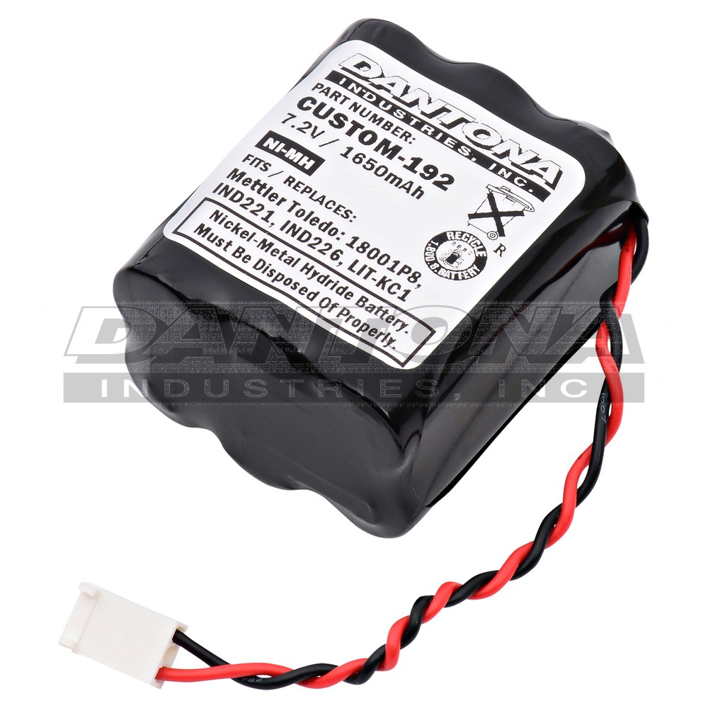 custom-192|custom-192|custom-192-2 Battery|Nickel Metal Hydride|NiMH/NiCD Packs