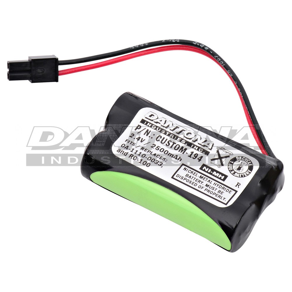 custom-194|custom-194|custom-194-2 Battery|Nickel Metal Hydride|NiMH/NiCD Packs