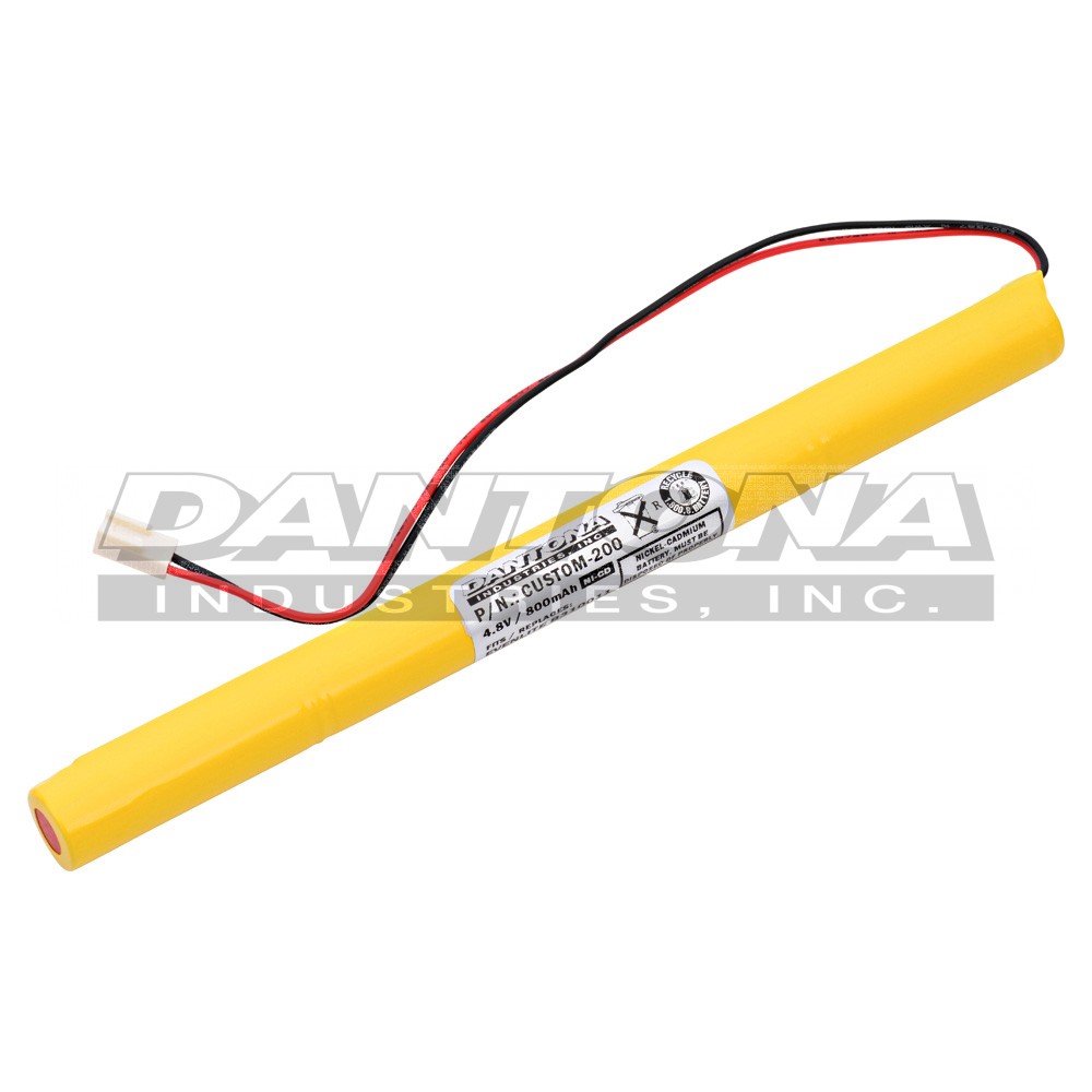 custom-200|custom-200|custom-200-2 Battery|Nickel Cadmium|NiMH/NiCD Packs