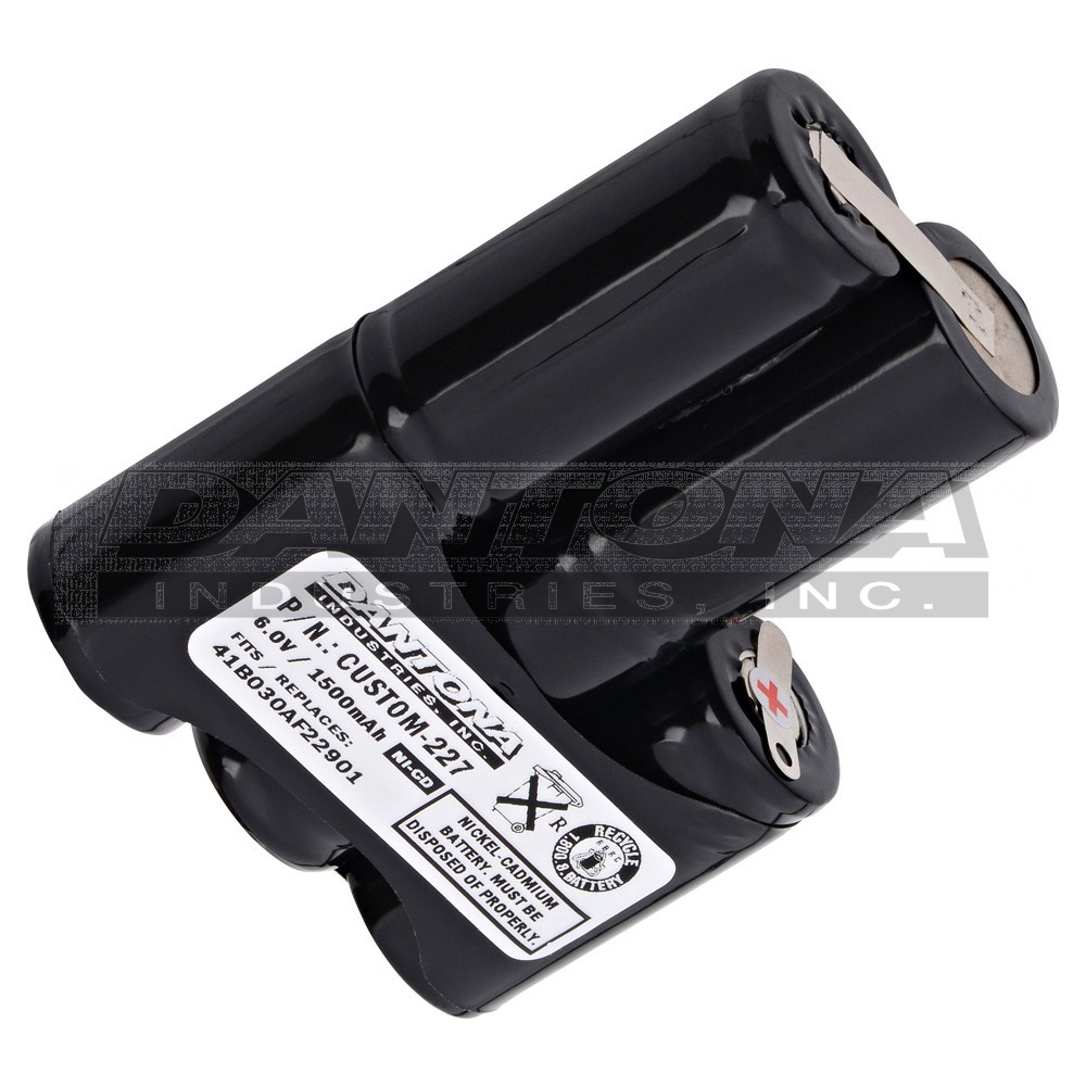 custom-227|custom-227|custom-227-2 Battery|Nickel Cadmium|NiMH/NiCD Packs