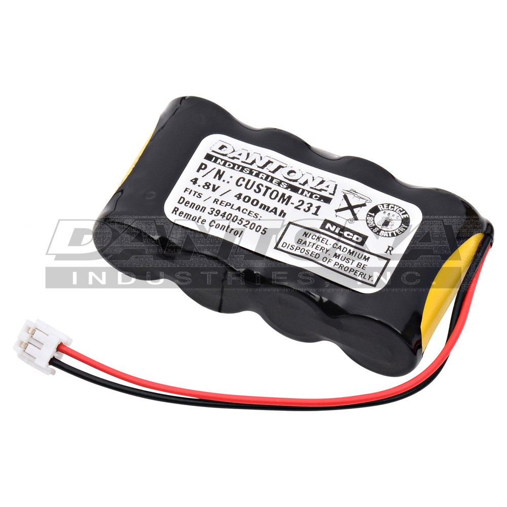 custom-231|custom-231|custom-231-2 Battery|Nickel Cadmium|NiMH/NiCD Packs