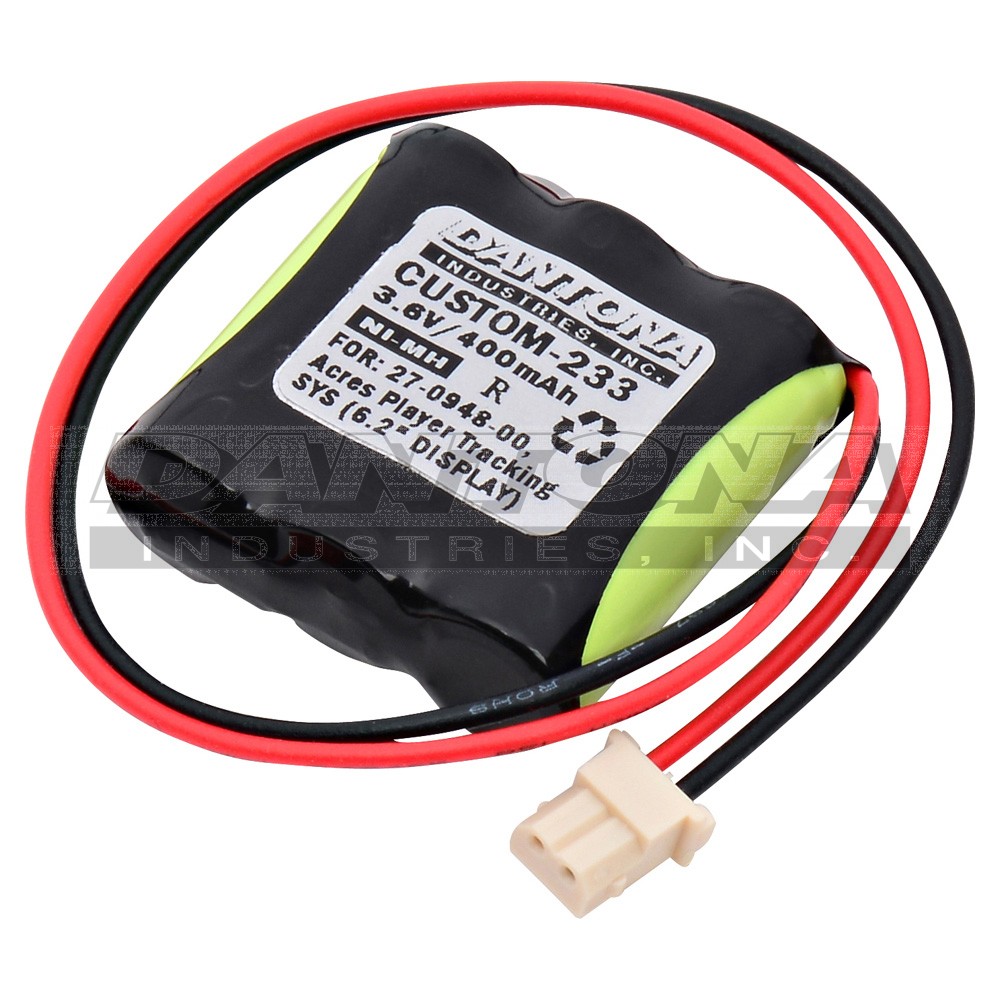 custom-233|custom-233|custom-233-2 Battery|Nickel Metal Hydride|NiMH/NiCD Packs