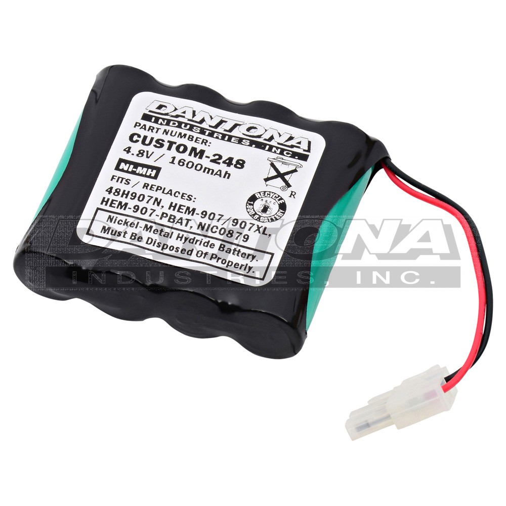 custom-248|custom-248|custom-248-2 Battery|Nickel Metal Hydride|NiMH/NiCD Packs