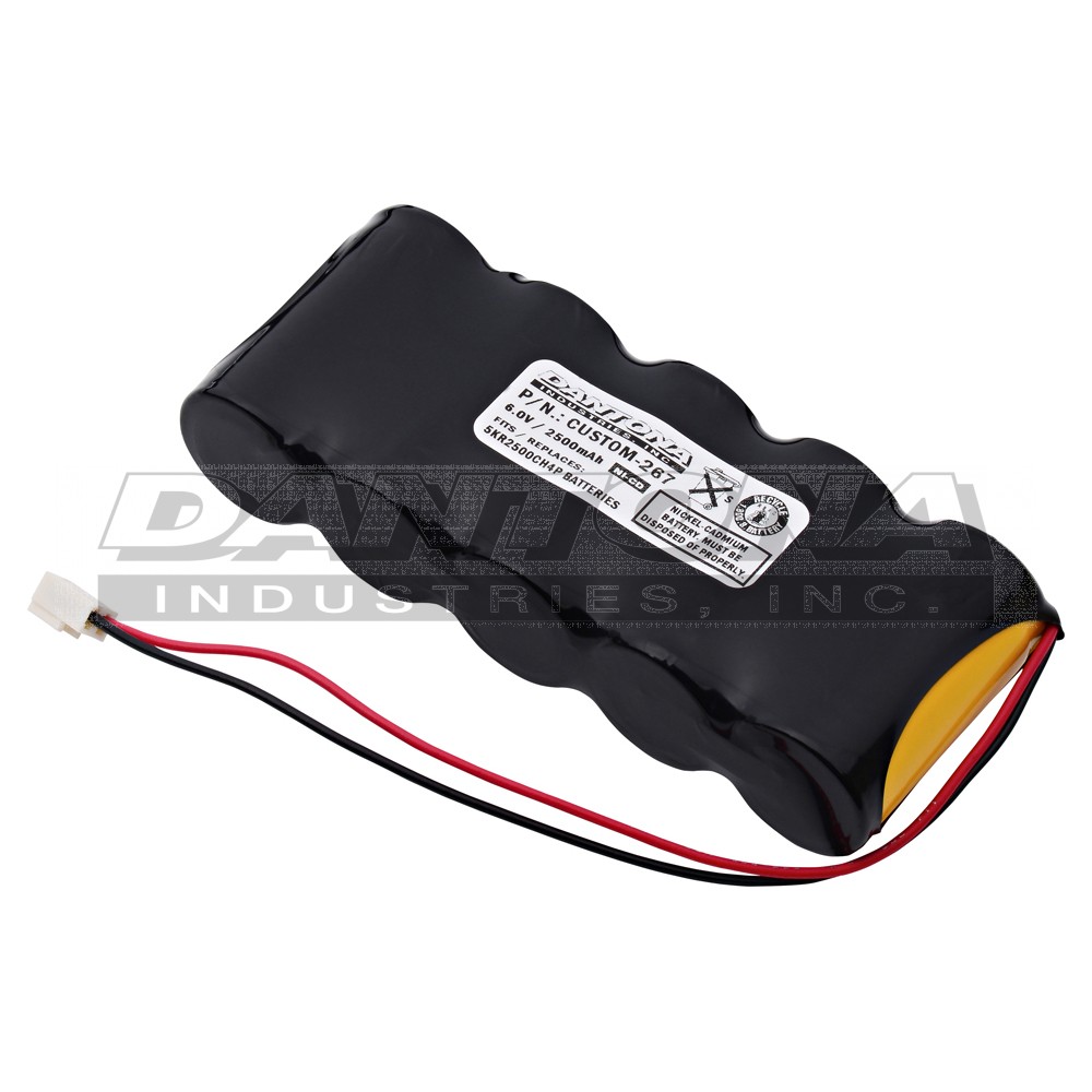 custom-267|custom-267|custom-267-2 Battery|Nickel Cadmium|NiMH/NiCD Packs