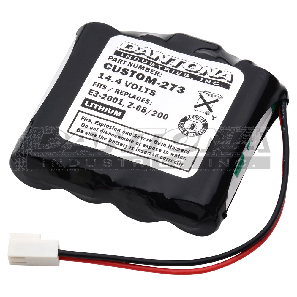 custom-273|custom-273|custom-273-2 Battery|Lithium Non-Rechargeable|Lithium Primary Packs