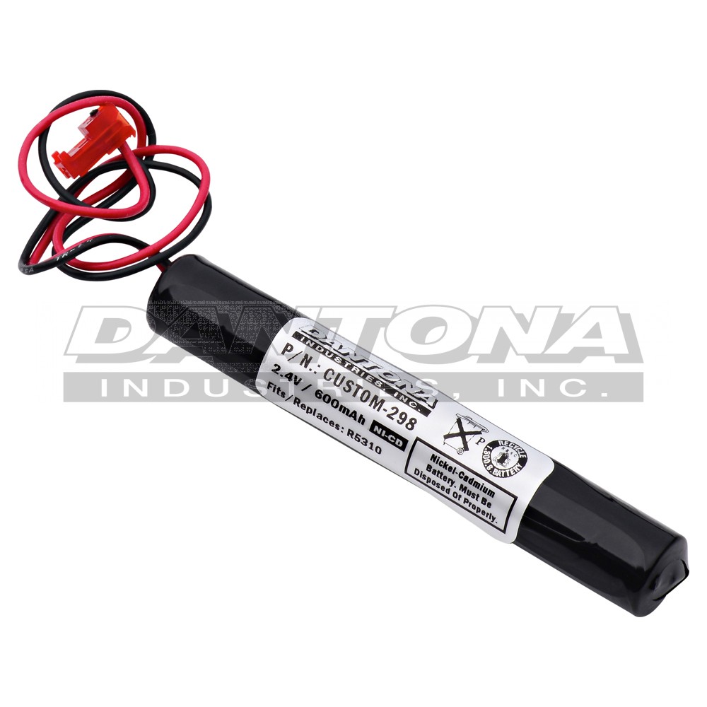 custom-298|custom-298|custom-298-2 Battery|Nickel Cadmium|NiMH/NiCD Packs