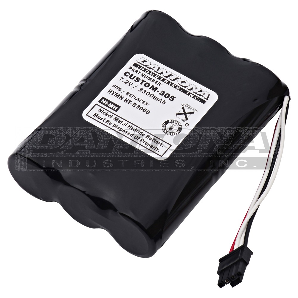 custom-305|custom-305|custom-305-2 Battery|Nickel Metal Hydride|NiMH/NiCD Packs