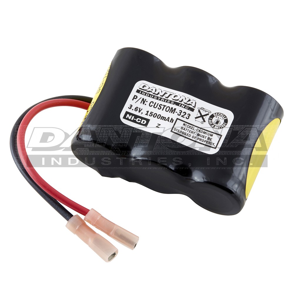 custom-323|custom-323|custom-323-2 Battery|Nickel Cadmium|NiMH/NiCD Packs