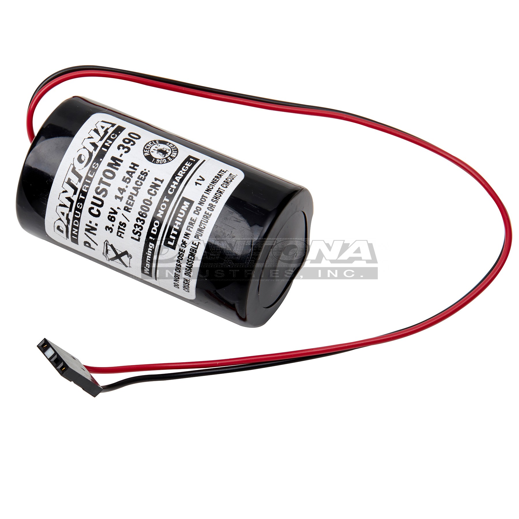 custom-390|custom-390|custom-390-2 Battery|Lithium Non-Rechargeable|Lithium Primary Packs