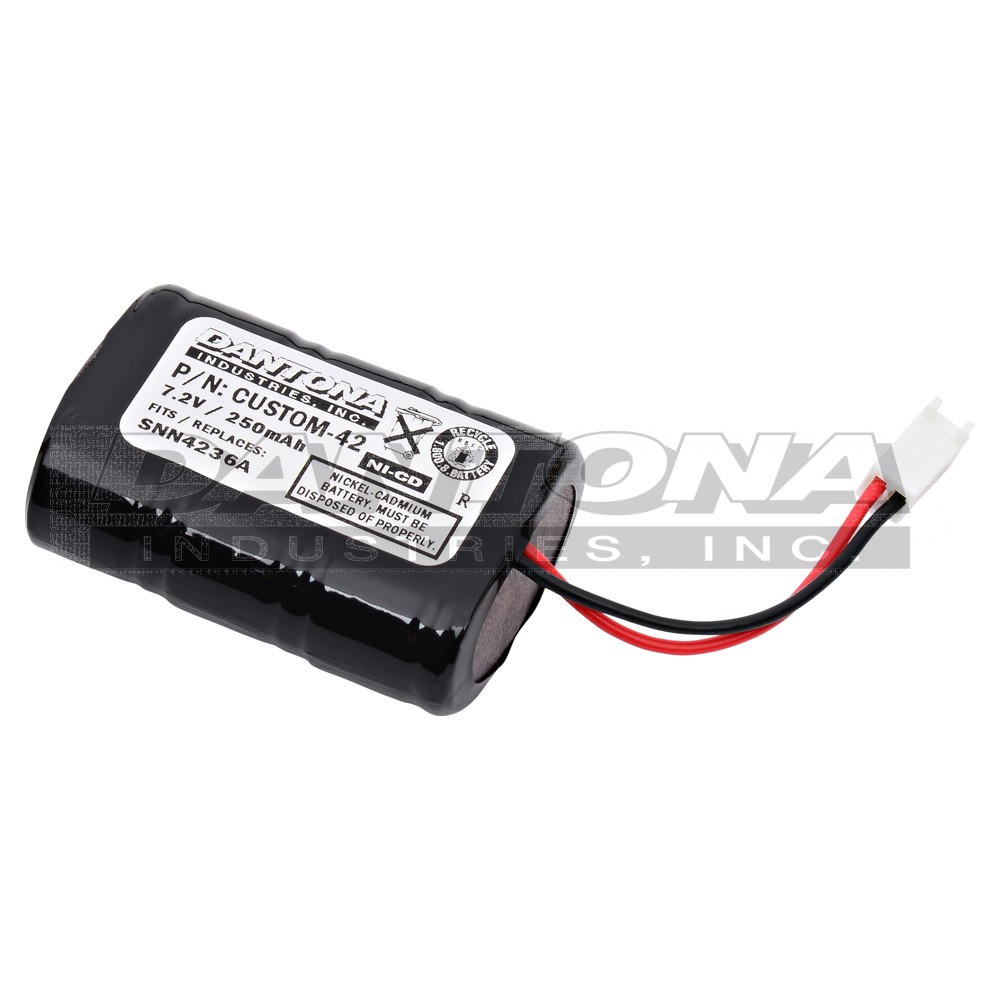 custom-42|custom-42|custom-42-2 Battery|Nickel Cadmium|NiMH/NiCD Packs