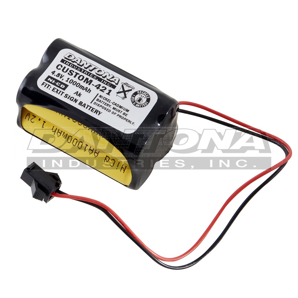 custom-421|custom-421|custom-421-2 Battery|Nickel Cadmium|NiMH/NiCD Packs