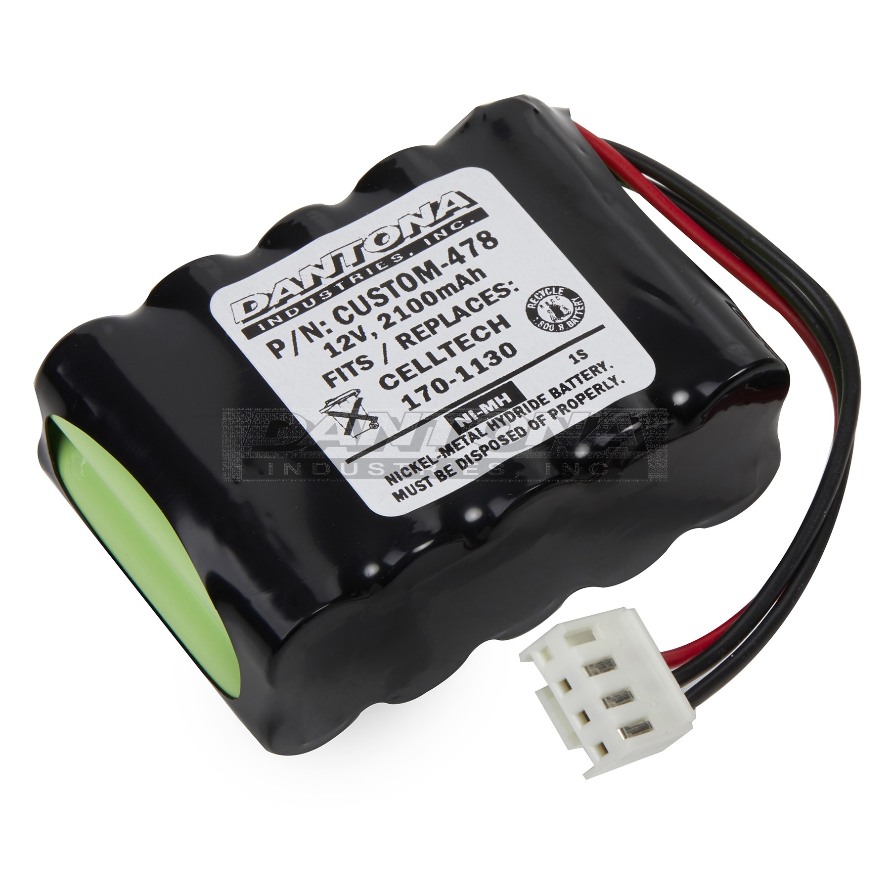 custom-478|custom-478|custom-478-2 Battery|Nickel Metal Hydride|NiMH/NiCD Packs