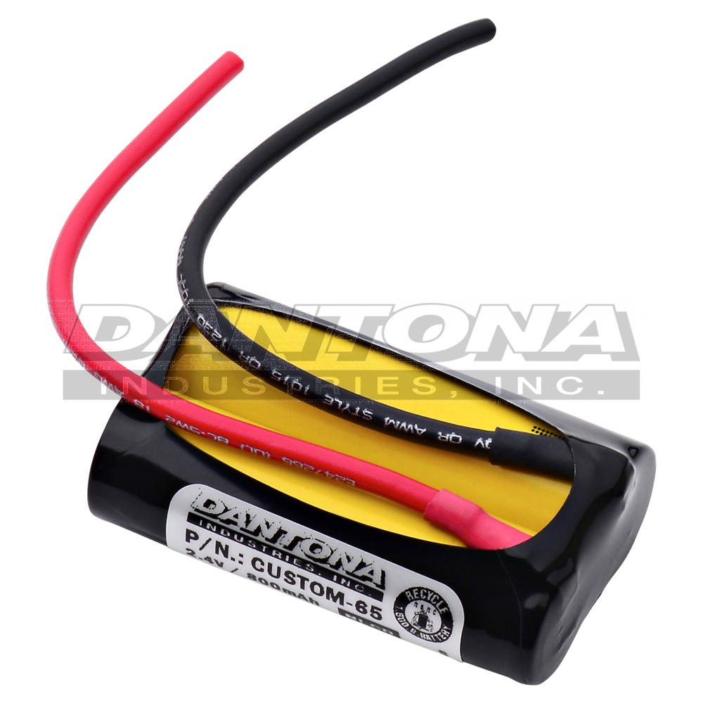 custom-65|custom-65|custom-65-2 Battery|Nickel Cadmium|NiMH/NiCD Packs