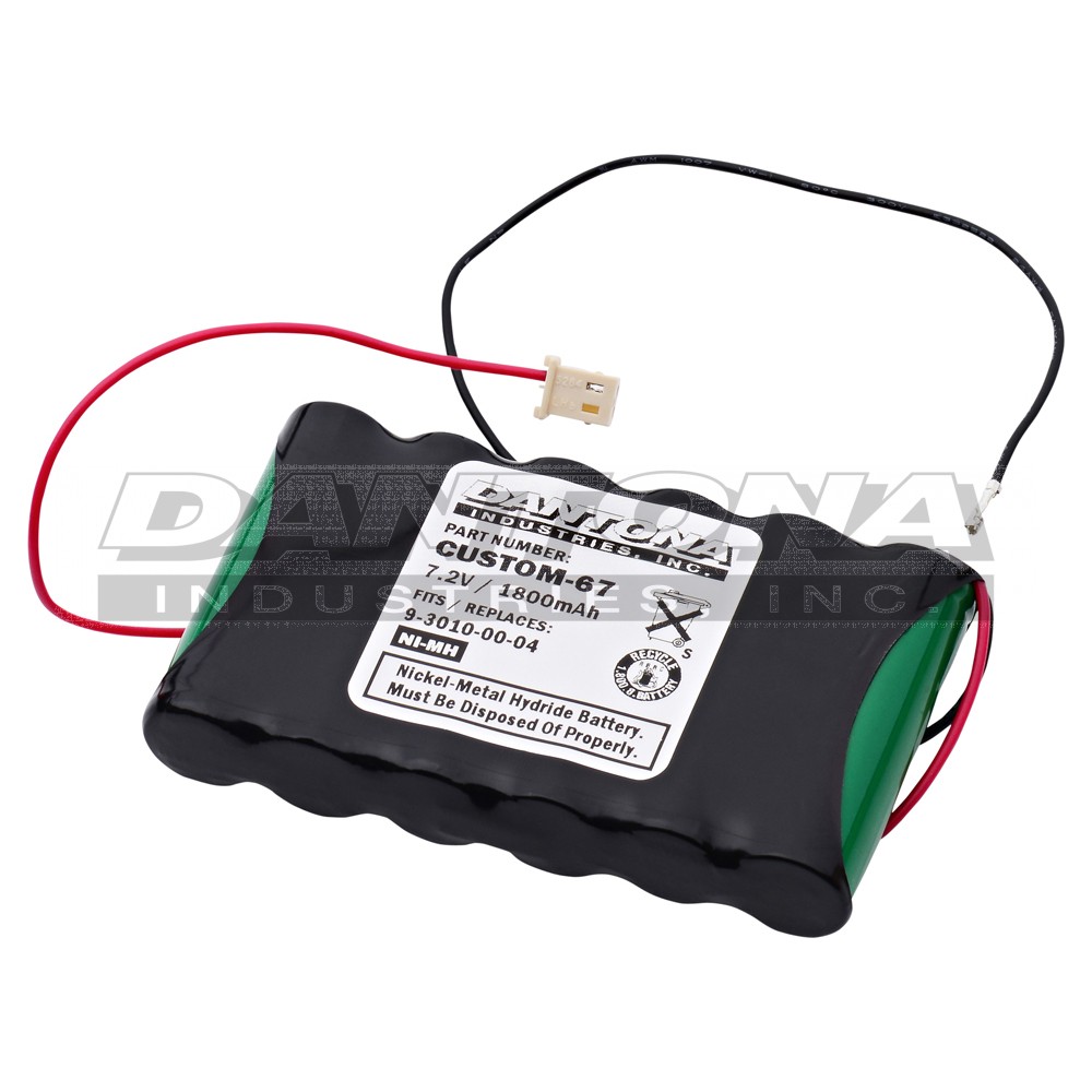 custom-67|custom-67|custom-67-2 Battery|Nickel Metal Hydride|NiMH/NiCD Packs
