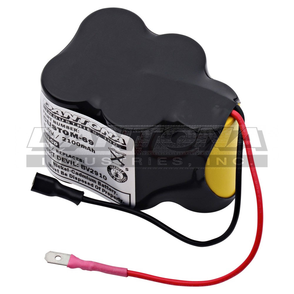 custom-69|custom-69|custom-69-2 Battery|Nickel Cadmium|NiMH/NiCD Packs