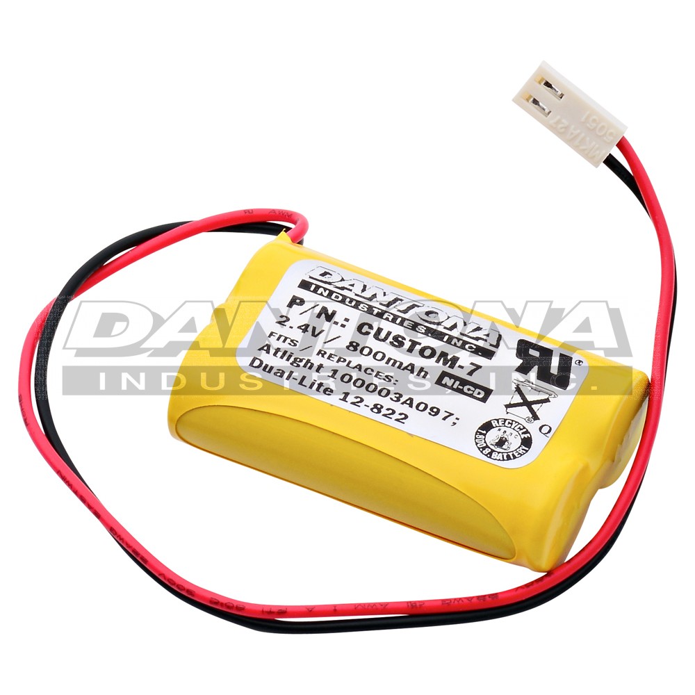custom-7|custom-7|custom-7-2 Battery|Nickel Cadmium|NiMH/NiCD Packs