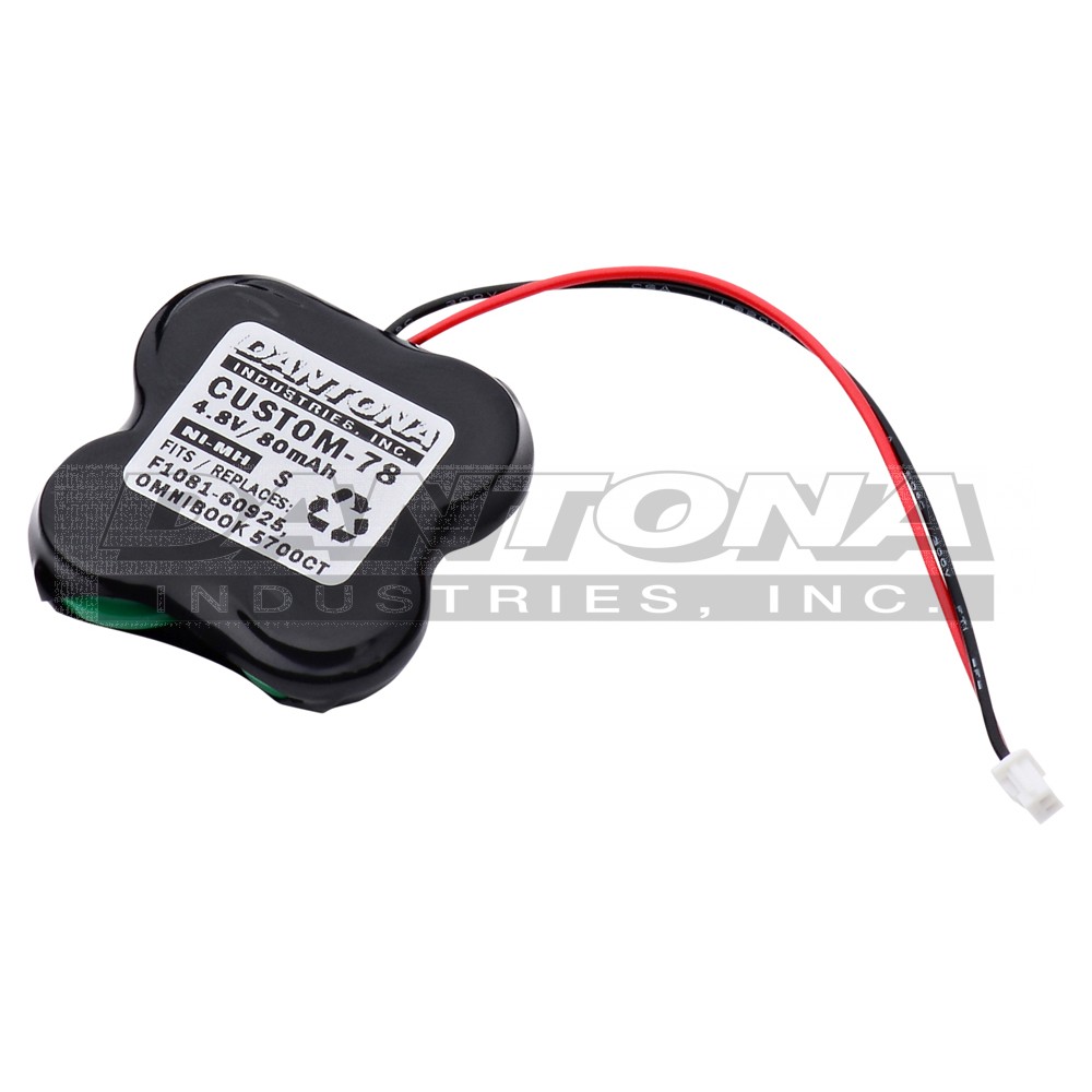 custom-78|custom-78|custom-78-2 Battery|Nickel Metal Hydride|NiMH/NiCD Packs