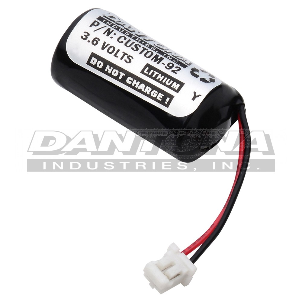 custom-92|custom-92|custom-92-2 Battery|Lithium Non-Rechargeable|Lithium Primary Packs
