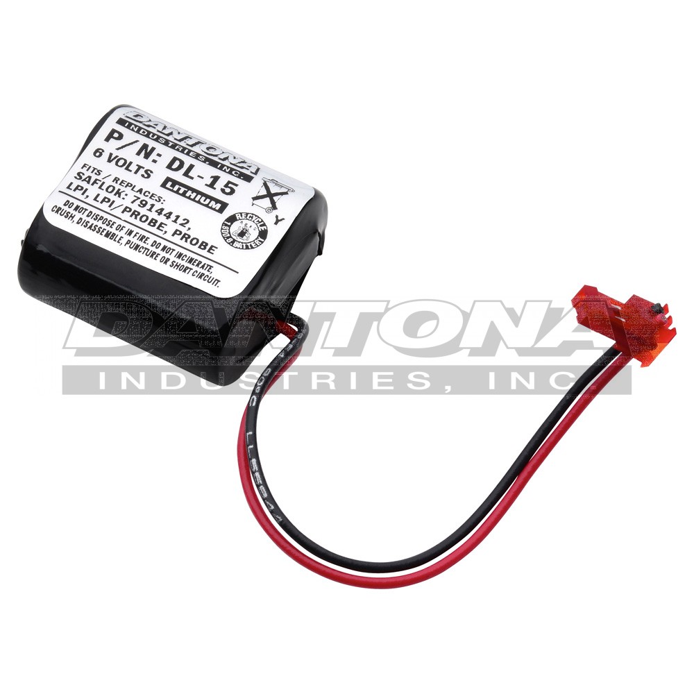 dl-15|dl-15|dl-15-2 Battery|Lithium Non-Rechargeable|Lithium Primary Packs
