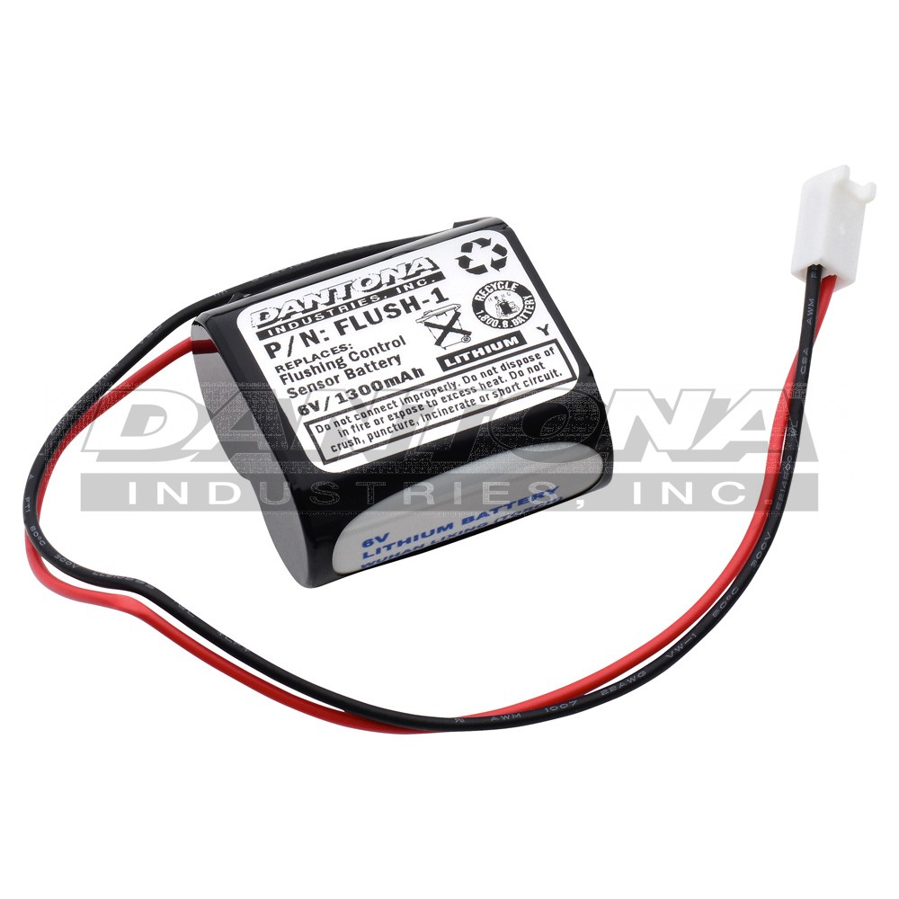 flush-1|flush-1|flush-1-2 Battery|Lithium Non-Rechargeable|Lithium Primary Packs