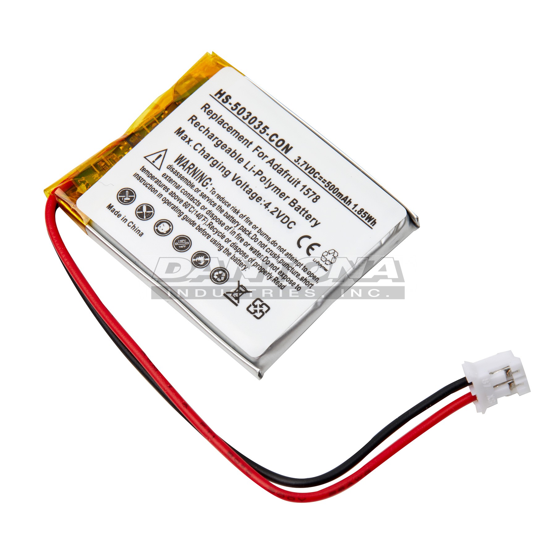 hs-503035-con|hs-503035-con|hs-503035-con-2 Battery
