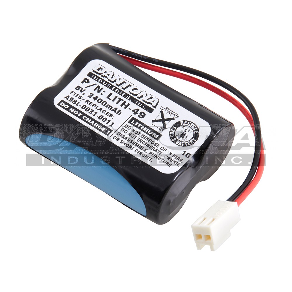 lith-49|lith-49|lith-49-2 Battery|Lithium Non-Rechargeable|Lithium Primary Packs