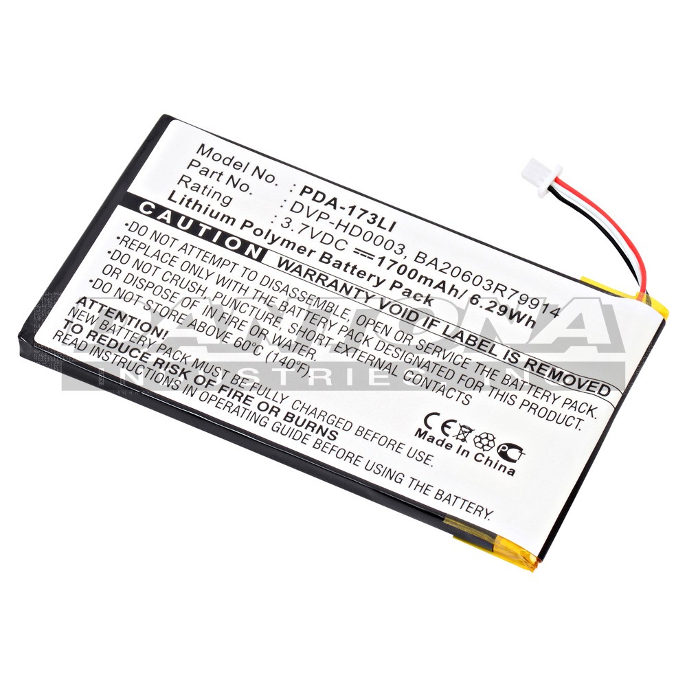 pda-173li|pda-173li|pda-173li-2 Battery