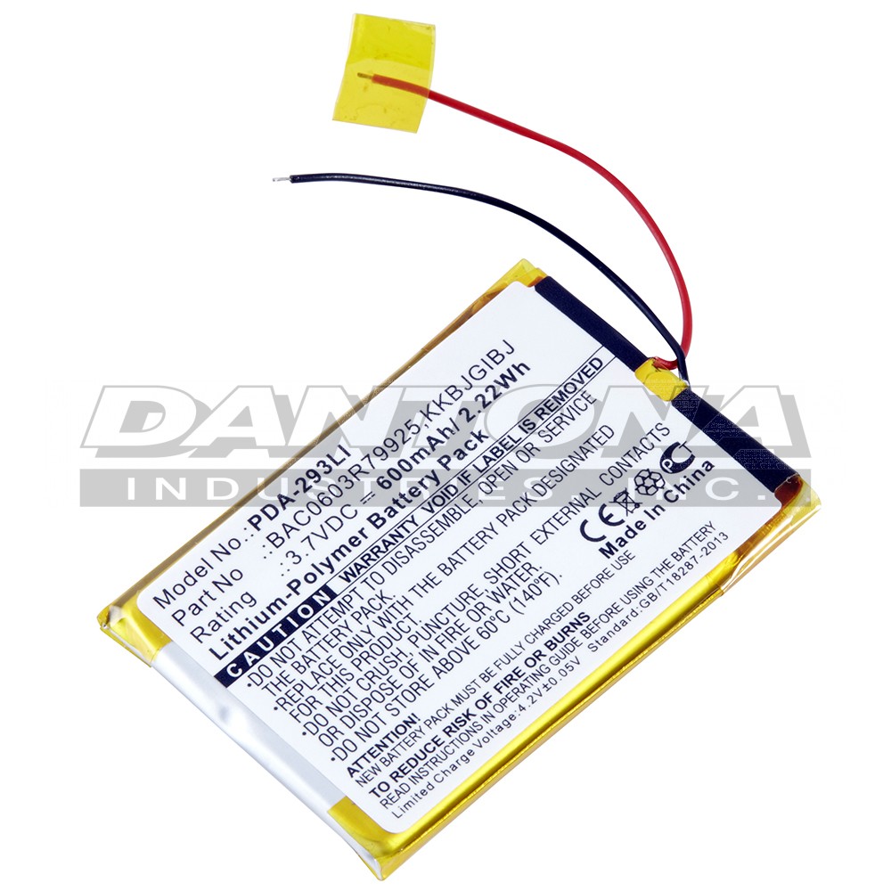 pda-293li|pda-293li|pda-293li-2 Battery