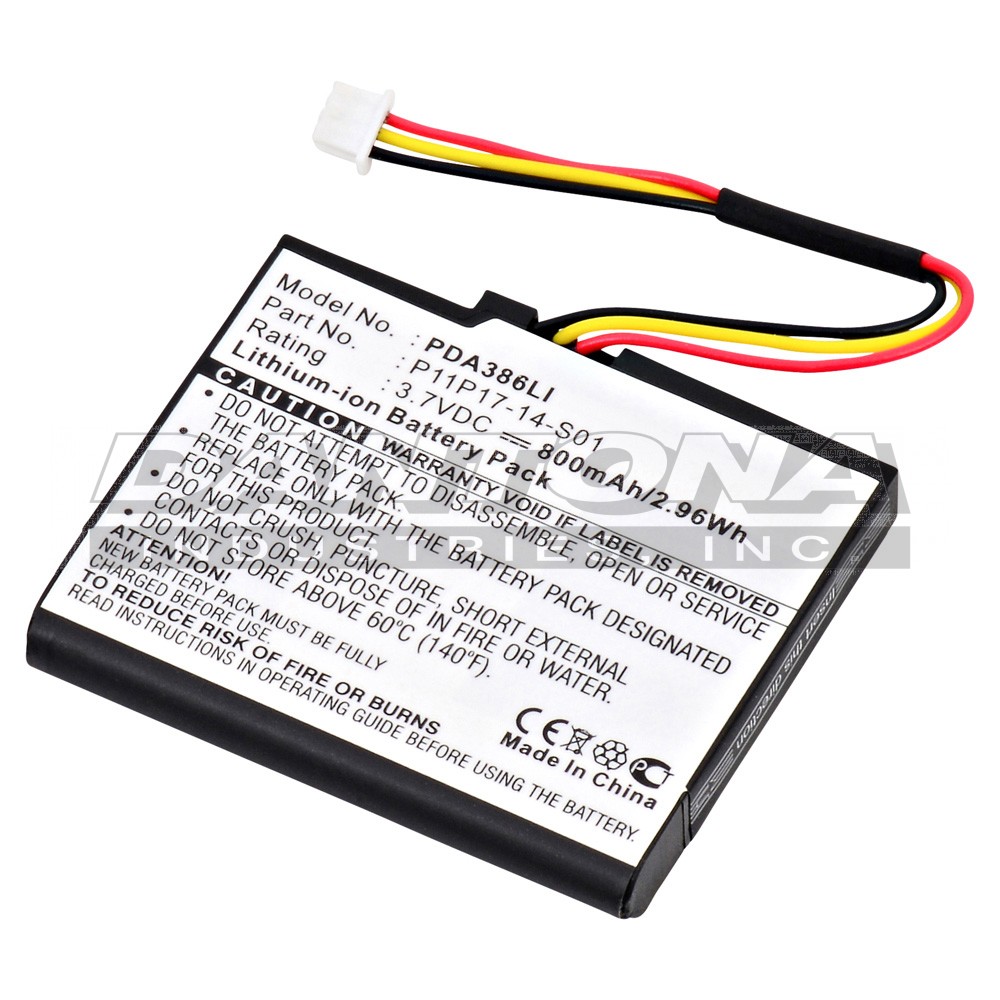 pda-386li|pda-386li|pda-386li-2 Battery