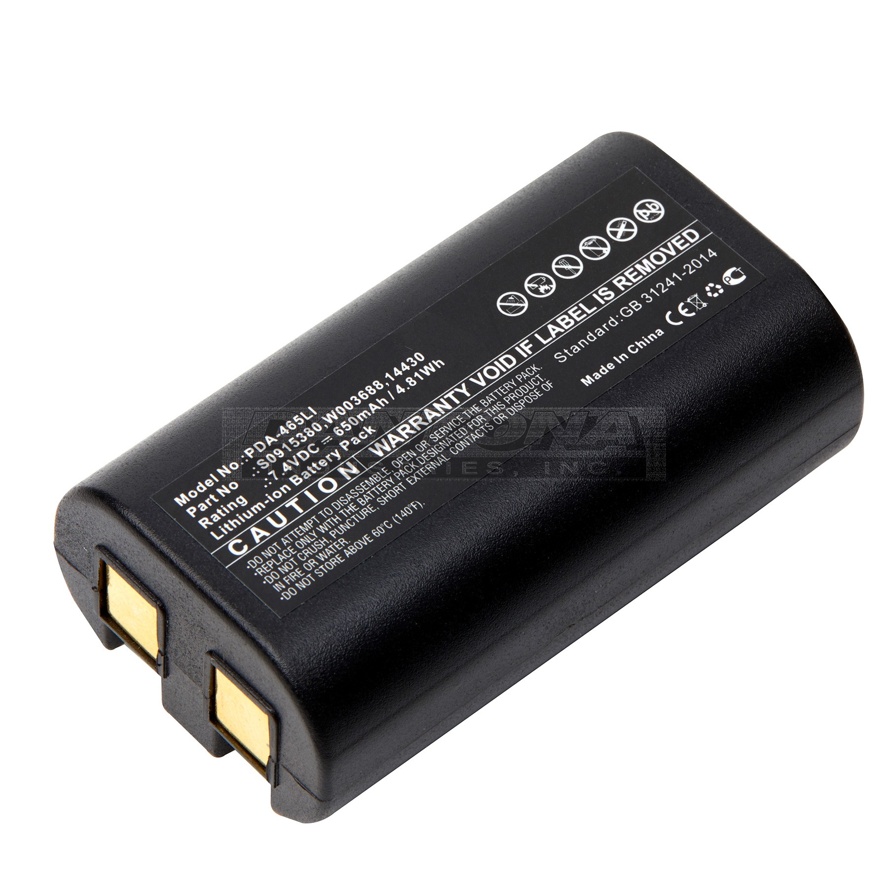 pda-465li|pda-465li|pda-465li-2 Battery