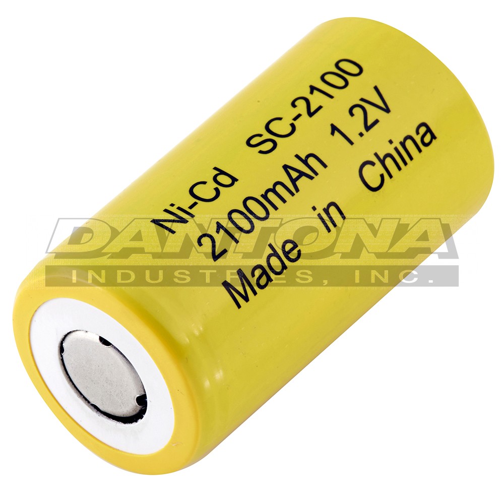 SC-2100|sc2100|sc2100-2 1.2V Flat Top|1.2V Flat Top (Bulk)|Battery|Tech Cells
