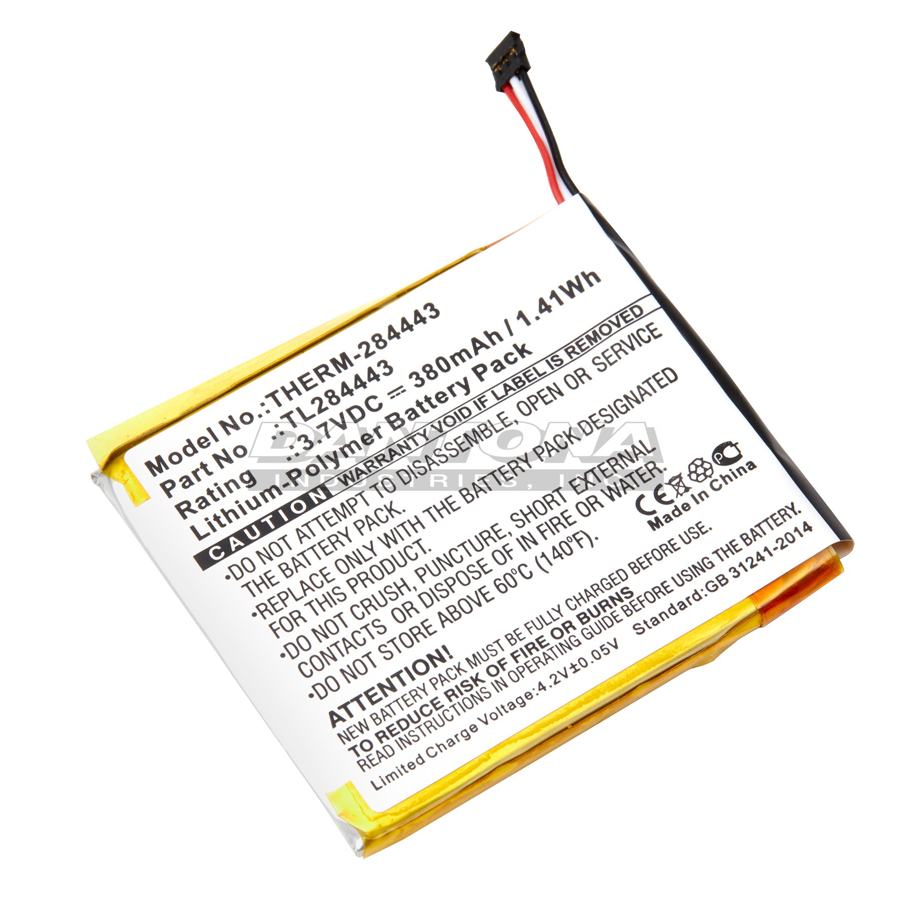 therm-284443|therm-284443|therm-284443-2 Battery