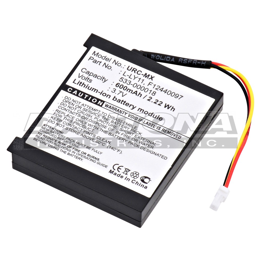 urc-mx|urc-mx|urc-mx-2 Battery