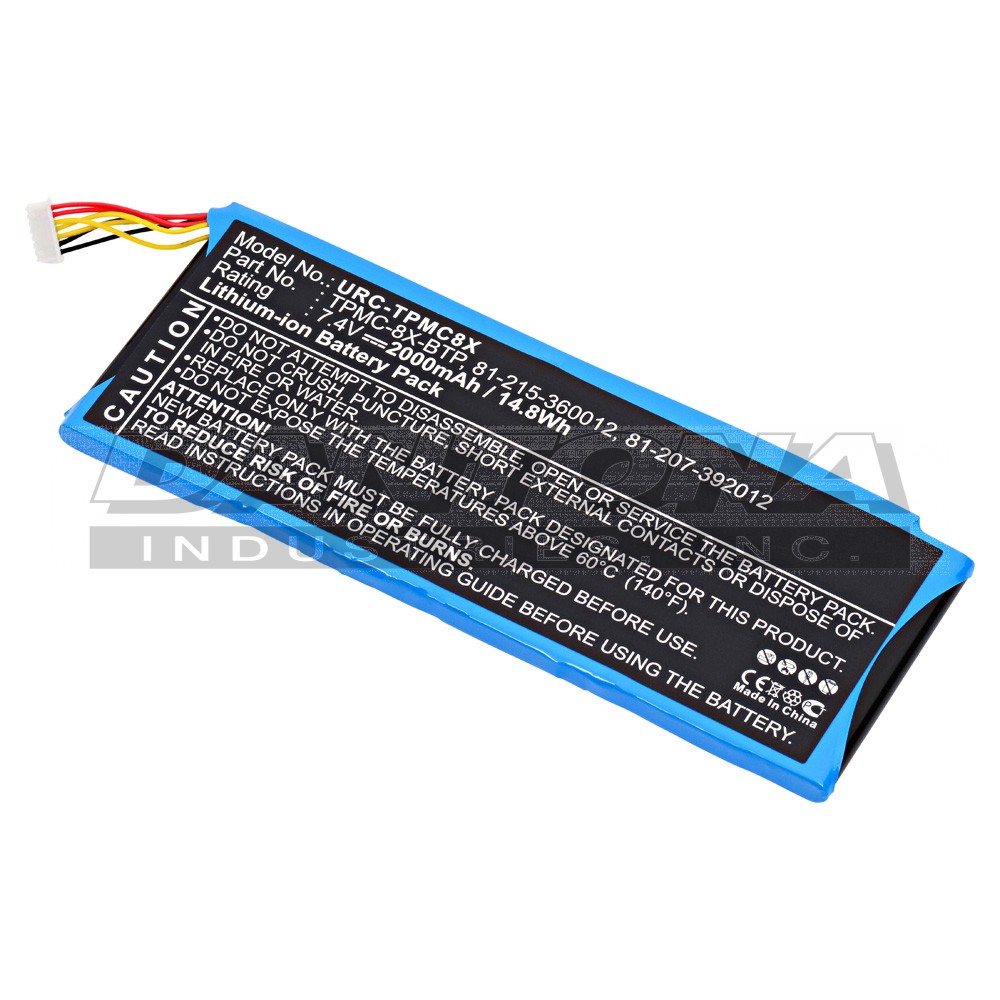 urc-tpmc8x|urc-tpmc8x|urc-tpmc8x-2 Battery