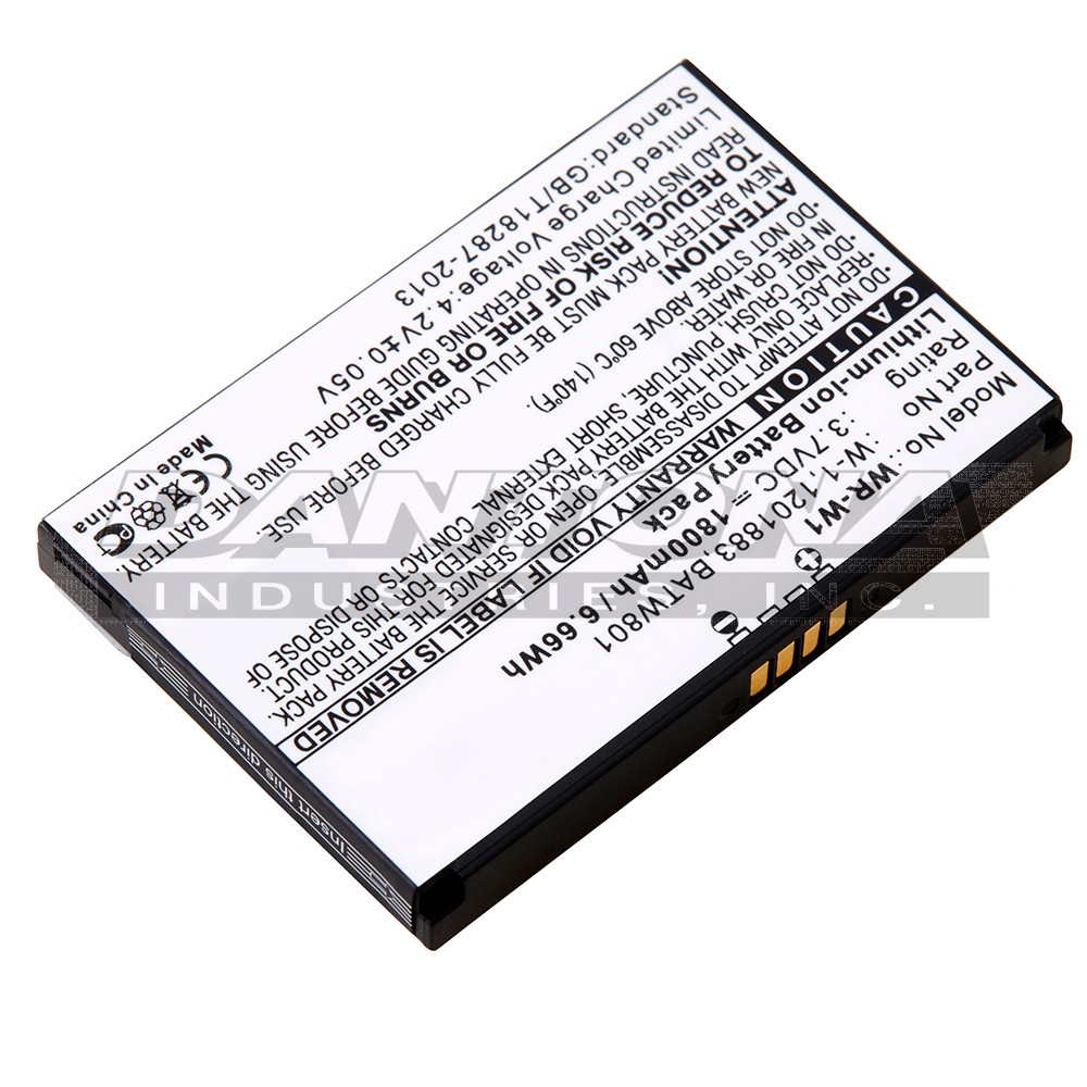 wr-w1|wr-w1|wr-w1-2 Battery