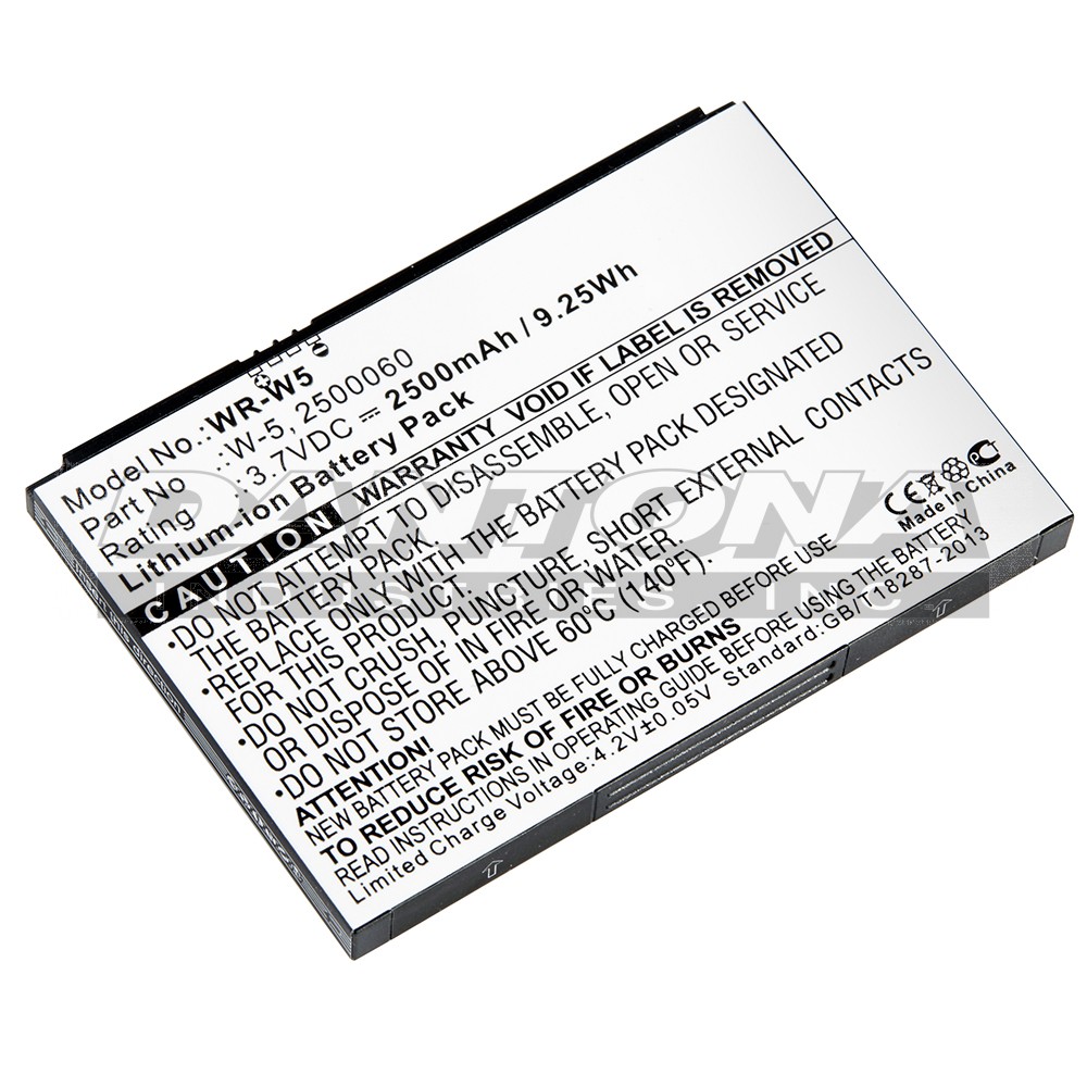 wr-w5|wr-w5|wr-w5-2 Battery