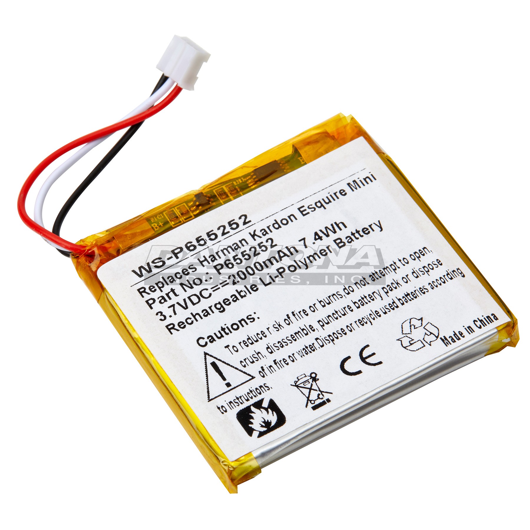 ws-p655252|ws-p655252|ws-p655252-2 Battery